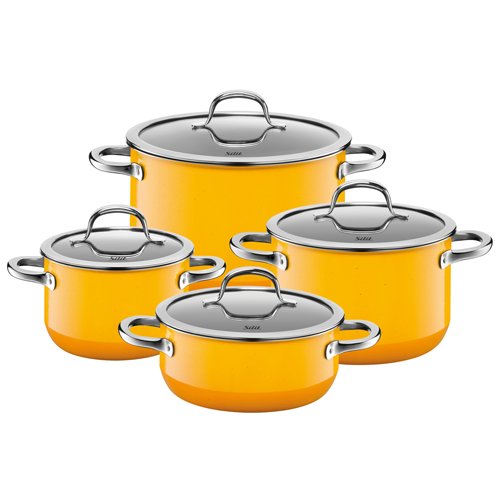 【ᐅᐅ】WMF Kochtopf-Set Test passion gelb, 4-teilig