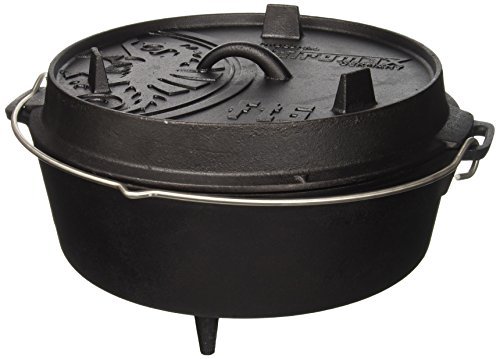 【ᐅᐅ】Petromax Feuertopf ft6 (Dutch Oven) (mit Standfüssen